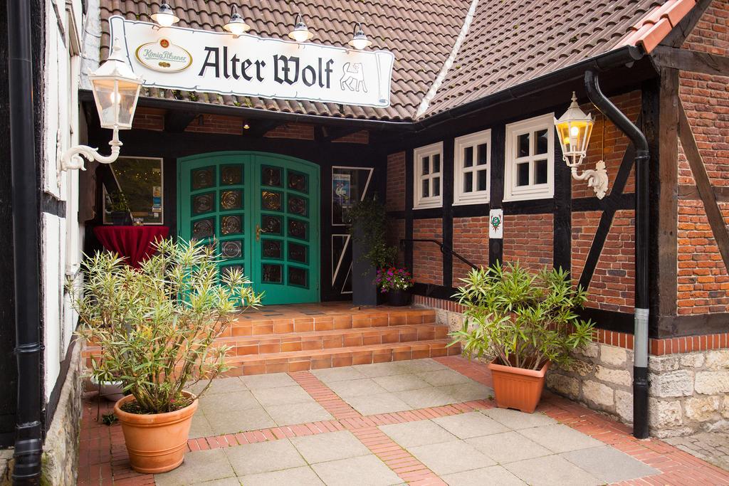 Hotel Alter Wolf Wolfsburg Bagian luar foto